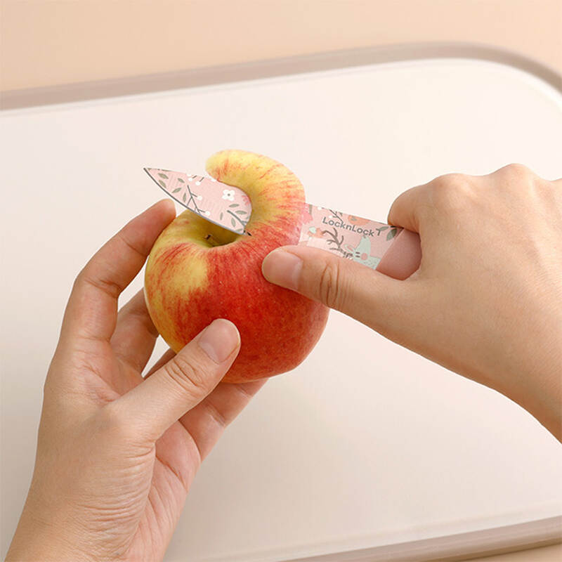 Bộ dao nhà bếp 3 món LocknLock Gallery Knife Set Màu hồng - CKK308S3, , large image number null